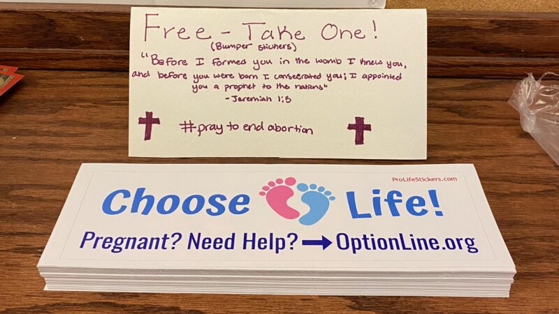 Featured Campaign Image: Help Print Pro-Life Bumper Stickers