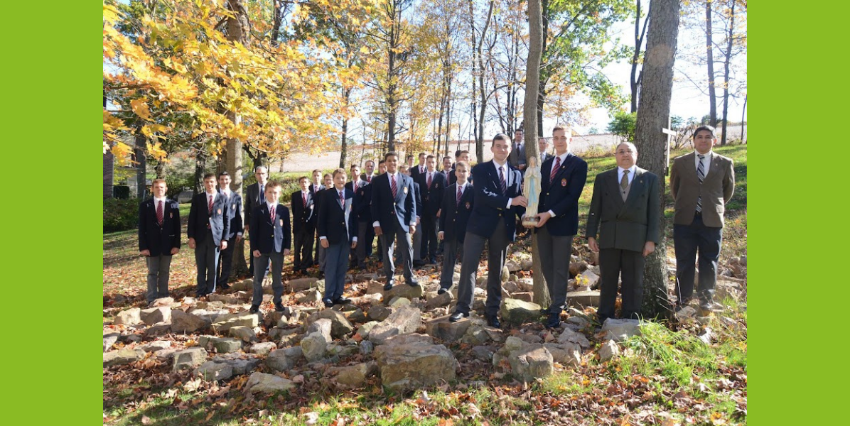 Help Students Build ‘Reparation’ Lourdes Grotto