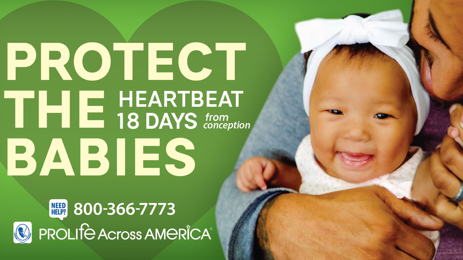 King George for a PROLIFE Across AMERICA billboard!