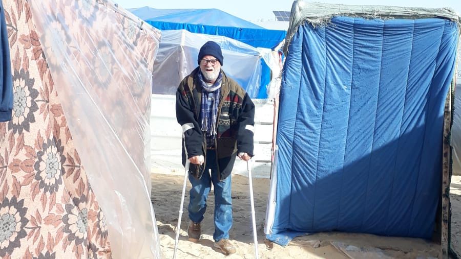 Help homeless Catholic man who fled Gaza to get treatment