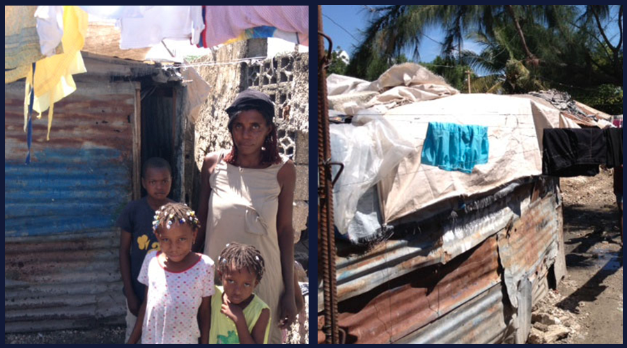 Give Martine’s family a safe, dry home.